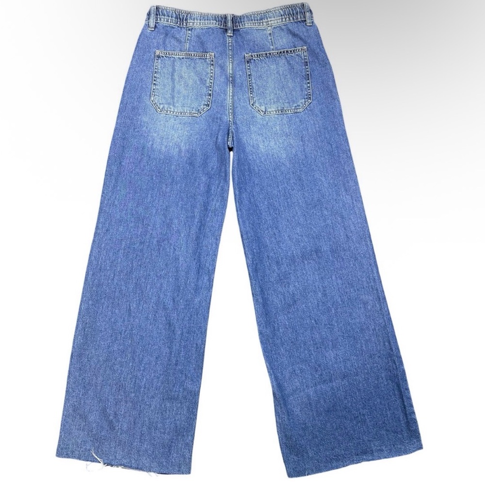 Lucky Brand Blue Wide Leg Flare Jeans - Picture 6 of 15